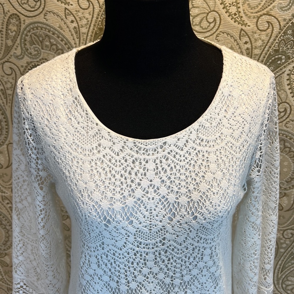 DIVIDED by H&M Lace Mini Dress EUC SZ 8 - Picture 4 of 7